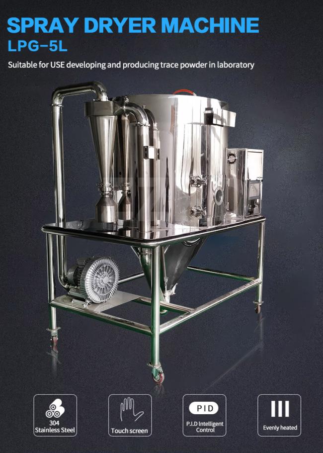 Spray Dryer for Instant Coffee Spray Drying Equipment grt-5 Spray Dryer
