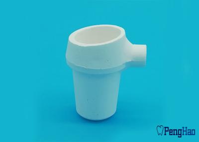 China Non - Contaminating Dental Lab Supplies , Ceramic / High Fused Quartz Casting Crucible for sale