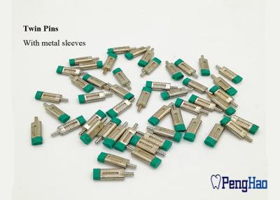 China Green Rubber Cap Dental Dowel Pins , Precise Fitting Locating Dowel Pins for sale