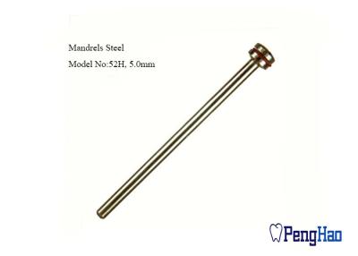 China Stainless Steel Reinforced Dental Straight HP Mandrels 100pc/Box For Wheel for sale