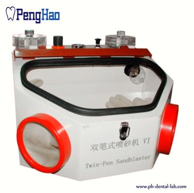 China 50 Watt Dental Lab Equipment Mini Jewelry Sandblasting Machine Sandblaster 110V/220V for sale