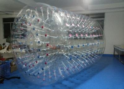 China OEM Transparent PVC Laker Inflatable Water Walking Ball 3m x 2.6m x 2m for sale