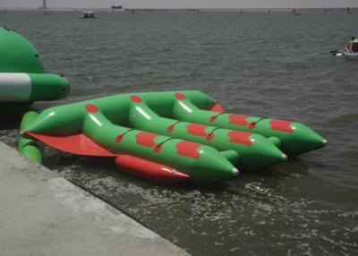 China Tarpaulin Inflatable Flying Fish Rafts , Inflatable Water Tubes For Lake for sale
