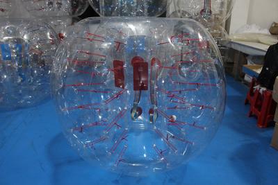 China bola inflable del golpe de la burbuja del 1.0MM TPU del alquiler de parachoques inflable humano de la bola en venta