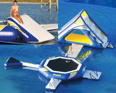 China Interesting inflatable water trampoline inflatable floating water park for sale