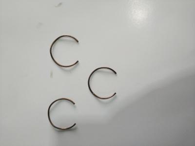 China Custom Torsion Round Wire Wave Springs , Hardware Torsion Spring Clips Small Size for sale