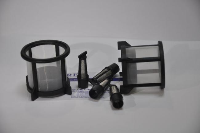 Synthetic Metallic Mesh Molded Plastic Filters Any Frame Color Available 5