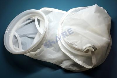 China Stitched Micron Rated mesh/felt Filter Bags For Sugar Syrup size 7 Ø X 16.5