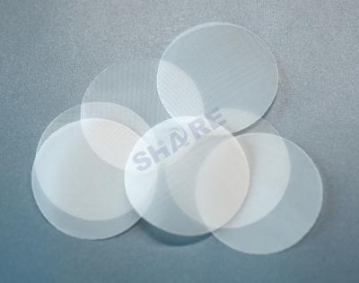 China 30uM Nylon Filter Mesh Discs Shapes For Laboratory Syringe Filter for sale