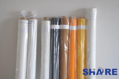 China Malla de la impresión de pantalla de seda del monofilamento, multicolor electrónico del rollo de la malla de la tela de la impresión en venta