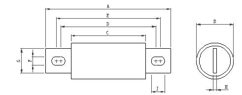 White Fiber Pipe Fuse High Voltage Energy Storage System Fuse Made in China