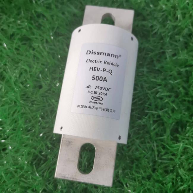 DC750V Fuse for Electric Vehicle High Breaking Fuse Protect the Power Control System
