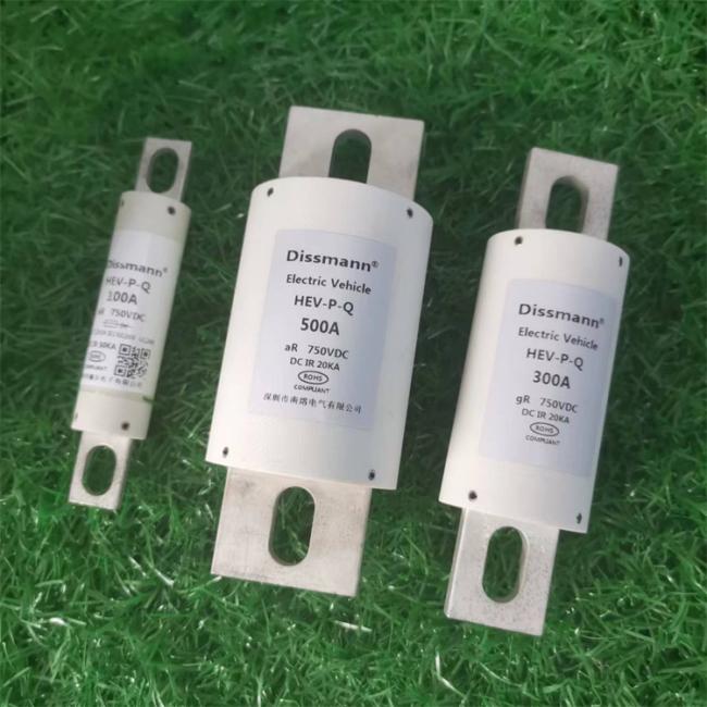 DC500V HEV Fuse and Fuse Holder, High Breaking Capacity Fuse TUV Certified Made in China