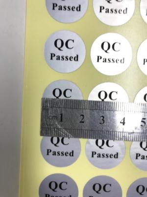 China Custom Die Cut Offset Printed Paper Labels Matte Lamination Accept Perforation Versatile Application for sale