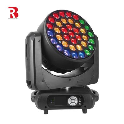 China 600W DMX512 RGBW 4in1 Stage LED Wash Zoom Moving Head Light For Show Wedding for sale