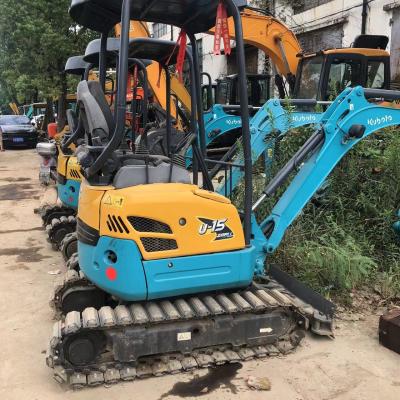 China Mini Used Kubota Excavator U15-3s 9.6kW Hydraulic Crawler Excavator for sale