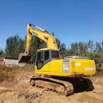 China Excavadora para maquinaria de construcción Komatsu 200-7 Excavadora de rastreo en venta