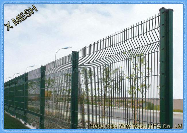 Perimeter Coated Welded Wire Fence Steel-P0006