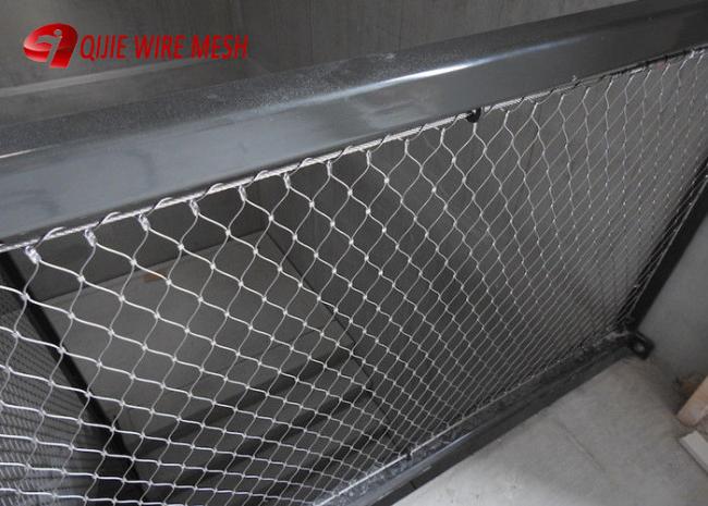 stainless steel ferruled rope mesh