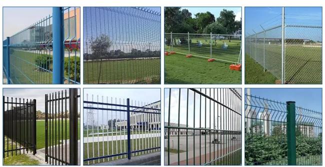 curved fence