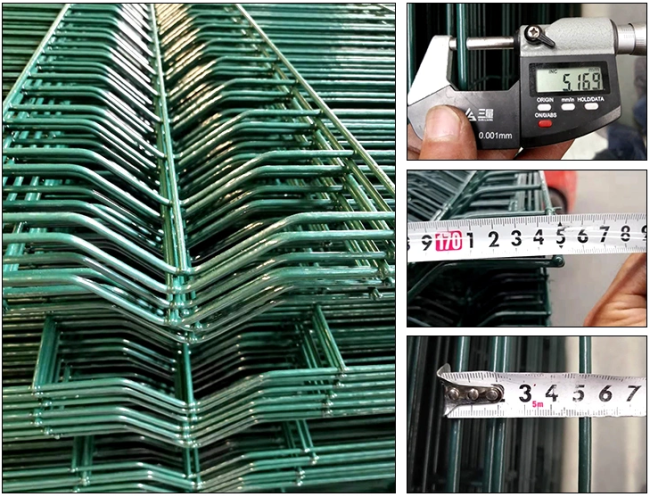 curved mesh fence