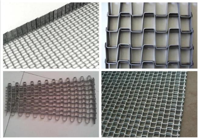 Sideflex Flat Wire Mesh Conveyor Belts