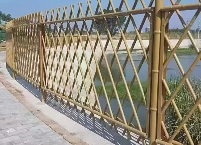 imitation bamboo guardrail