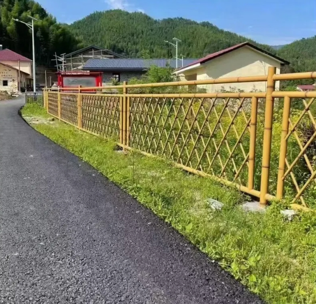 imitation bamboo guardrail