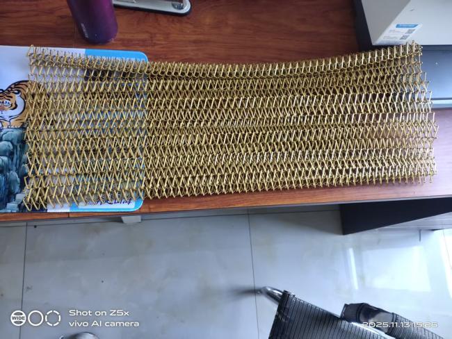 Woven Drapery Metal Wire Architectural Decorative Mesh