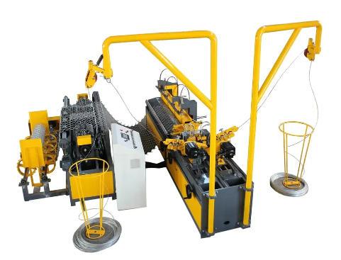 chain link fence machine