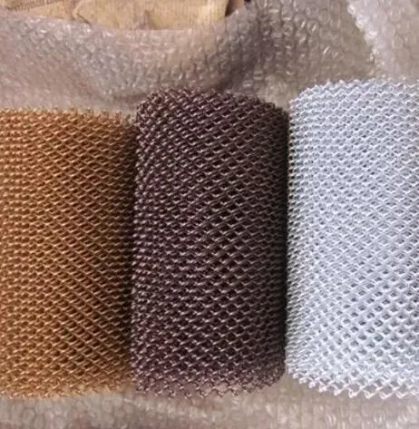 Brass Decorative Fashion Wire Mesh Mesh Partitions Curtain Fabric