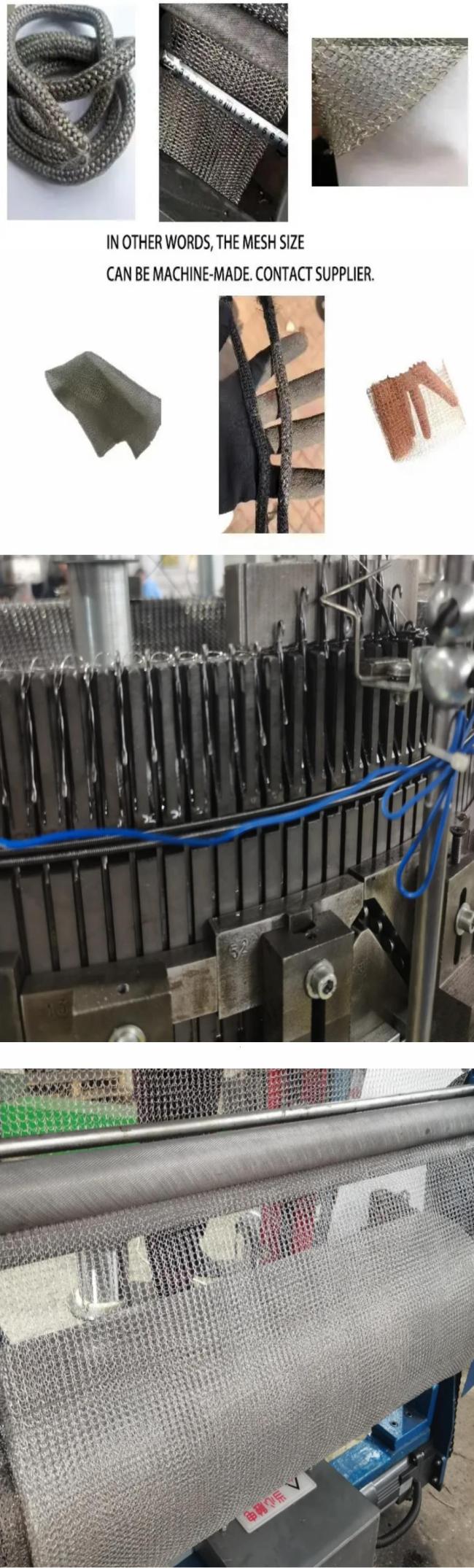wire mesh knitting machine