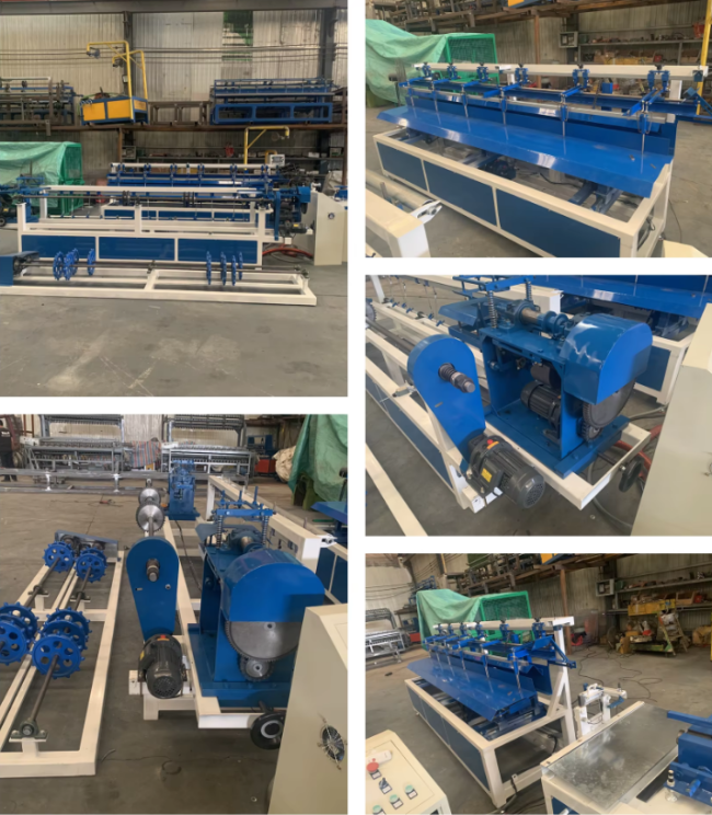 knitting wire mesh machine