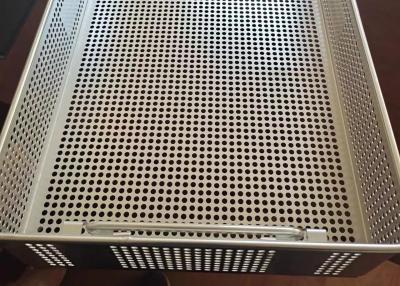 China 304 Perforated Filter 0.5mm Stainless Steel Mesh Basket Lightweight for sale