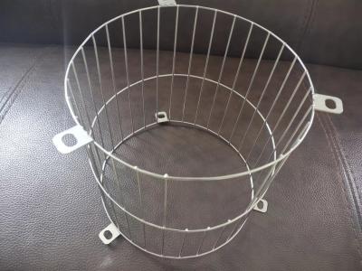 China Neatly Kitchen Pantry Silver Mesh Baskets With Wooden Handles for sale