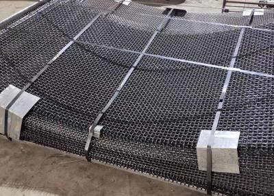 China Manganese Steel Double Woven Wire Screen / 65Mn Steel Woven Wire Cloth for sale