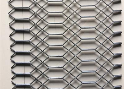 China Professional Aluminum Expanded Metal Mesh / Metal Netting Mesh For Ceiling for sale
