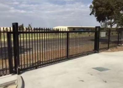 China Powder Coated 4x8 Wrought Iron Fence Panels , Wrought Iron Fence Gate for sale