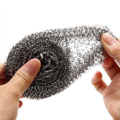 China 5-6.5cm Kitchen Steel Wool Dish Washing Wire Ss410 Stainless Steel Wire Scourer for sale