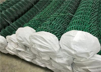 China 0.5m 60x60mm Galvanised Chain Link Fence Mesh Fabric And Whole Set Accessories for sale