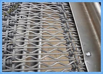 China Self Cleaning Vibrating Screen Mesh Heavy Duty Hooked High Tensile Steel Wire for sale