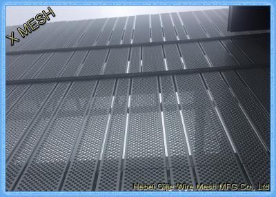 China Anti Skid Perforated Metal Mesh , Wire Mesh Flooring Punching Hole Nature Surface for sale