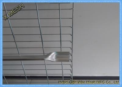 China Los paneles de malla de alambre soldada con autógena de acero de 24 "X 46" sacuden el estante cromado del almacenamiento en venta