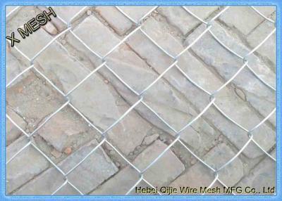 China Durable Metal Security Chain Link Fence Privacy Fabric For Farm / Garden for sale