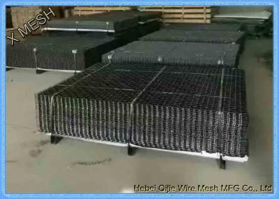 China rede de arame frisada malha da tela de vibração do quadrado 65mn/45mn com gancho à venda