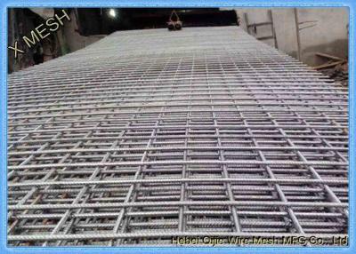 China 10mm Steel Bar Welded Wire Mesh Reinforcing Concrete Panel 6.2 X 2.4 M Size for sale