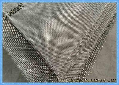 China Crimped SS304 316 Stainless Steel Metal Woven Screen Filter Wire Mesh Square Hole Shape for sale