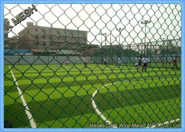 pvc coated chain link fence for school yard