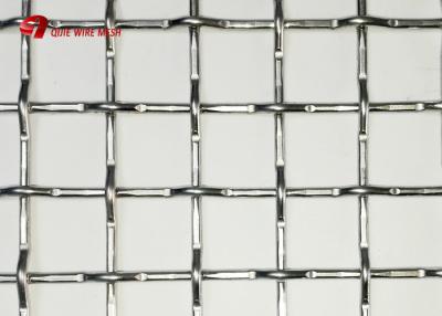 China Architectural Mining Screen Mesh Woven Wire Locked Crimped Mesh In Stainless Steel for sale
