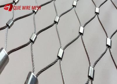 China 7x7 Stainless Steel Rope Mesh Construction Metal Inox Cable Weather Resistant for sale